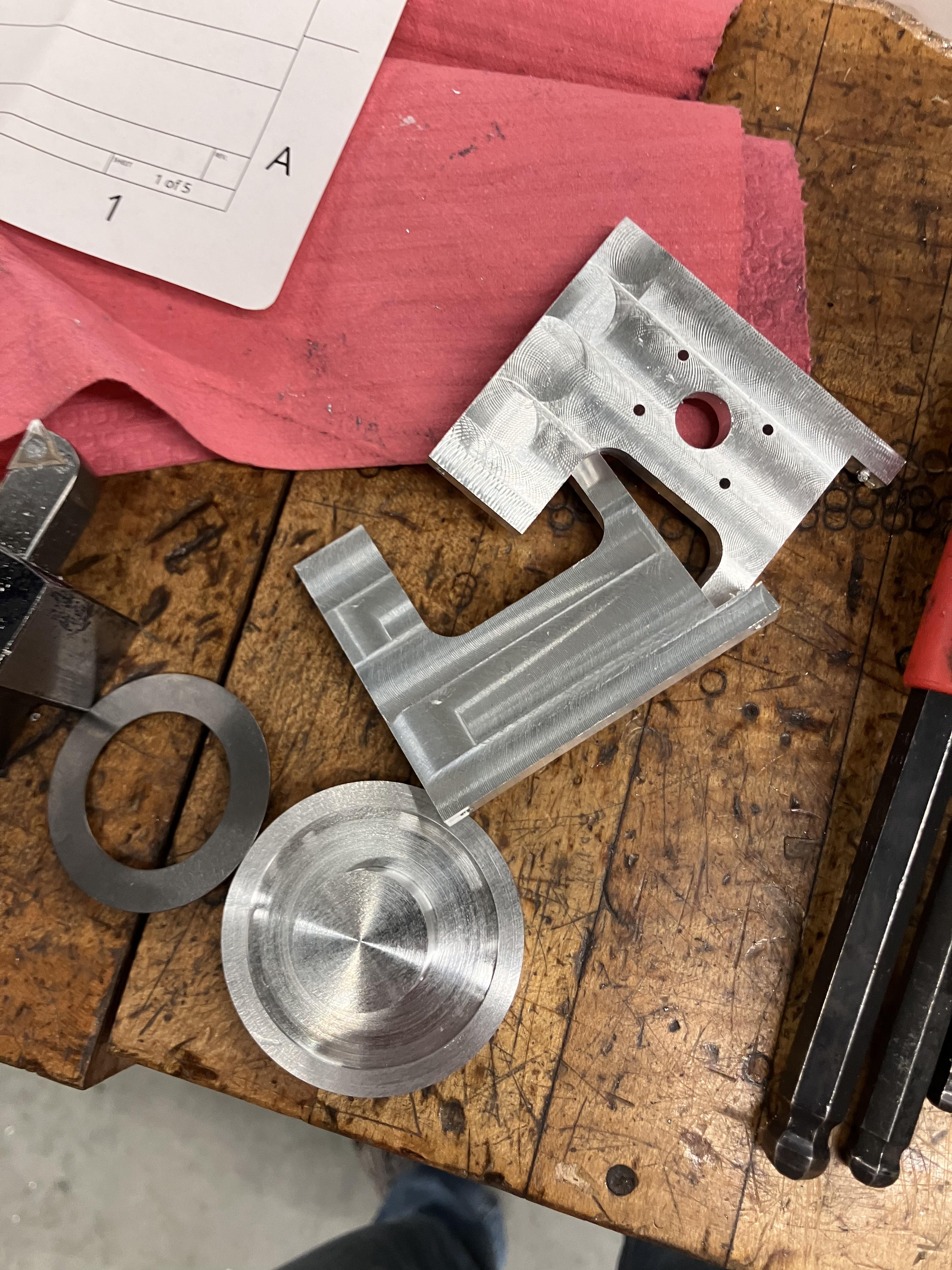 The first few parts before tapping