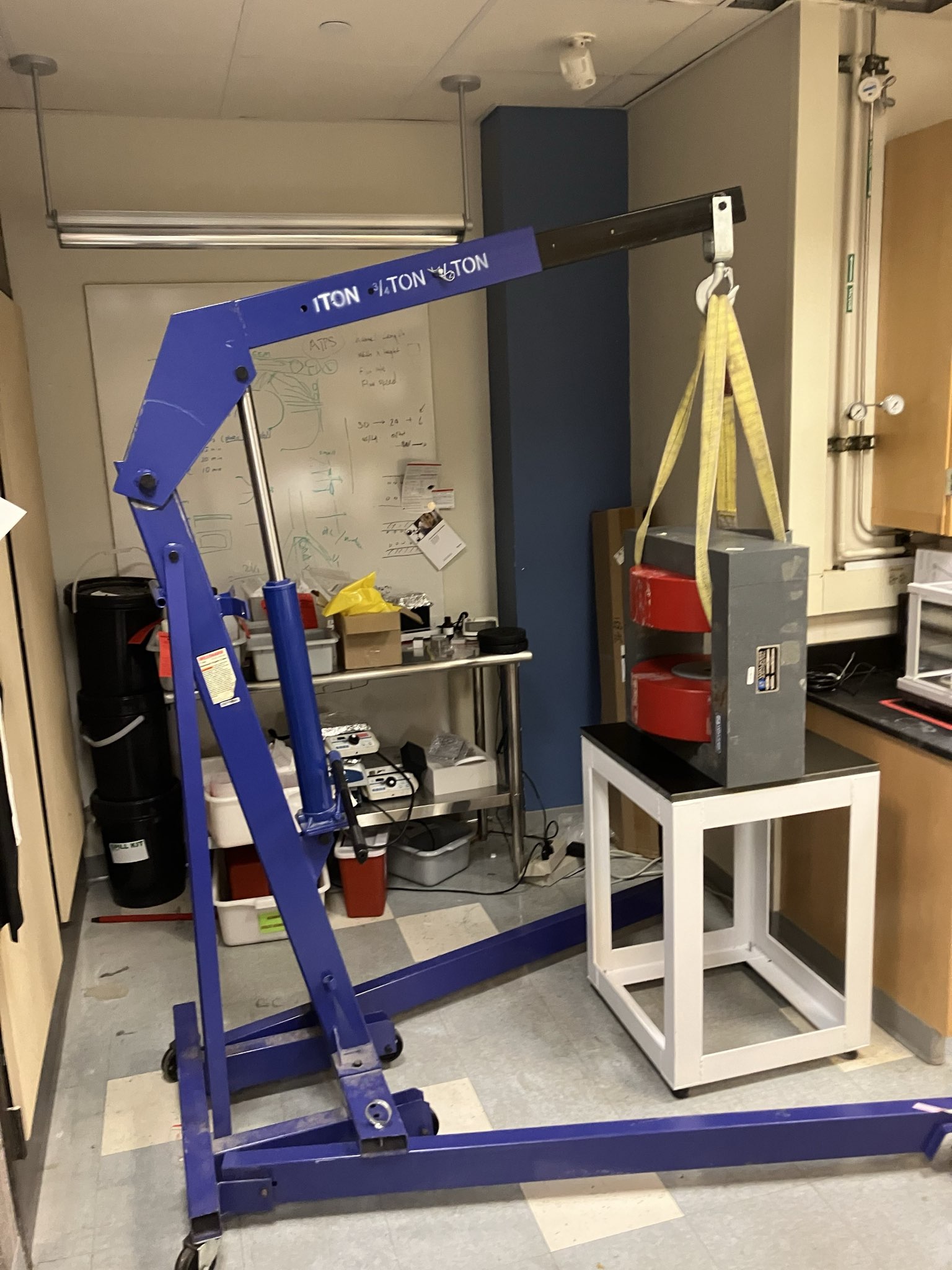 the CAD model of the first version assembly.