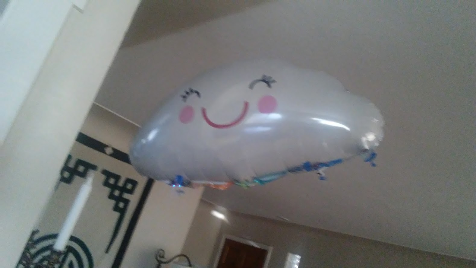 another view of the blimp